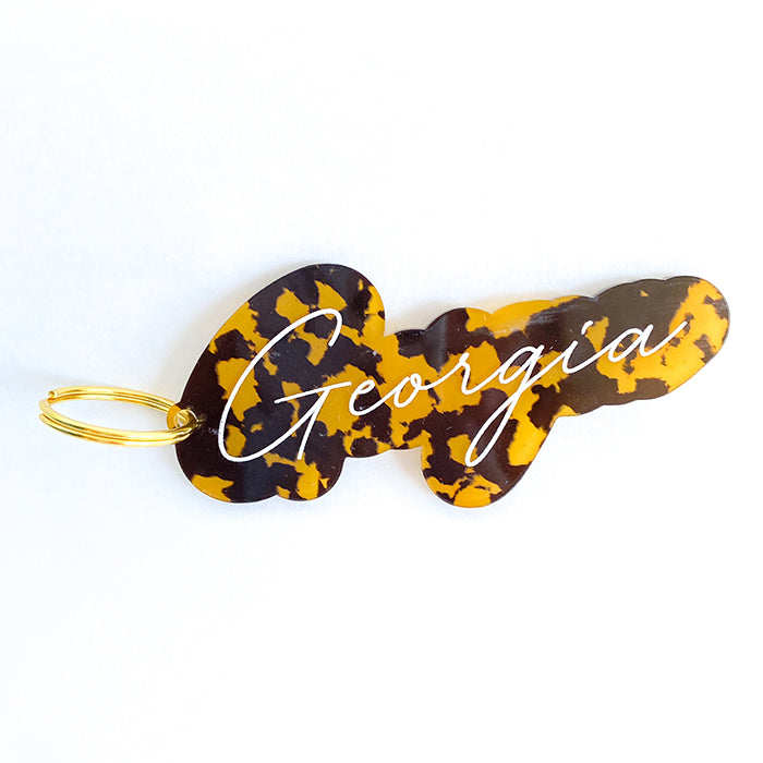 Georgia Acrylic Keychain