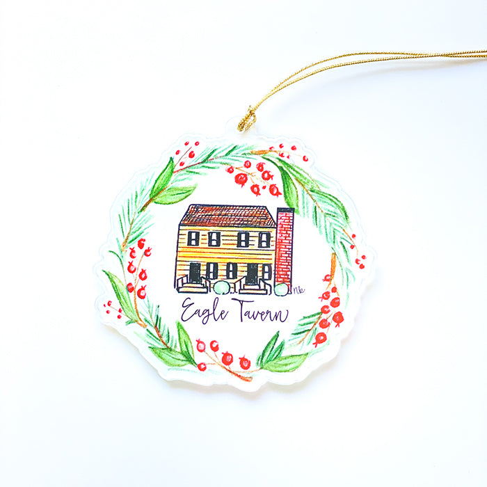 Eagle Tavern Christmas Ornament