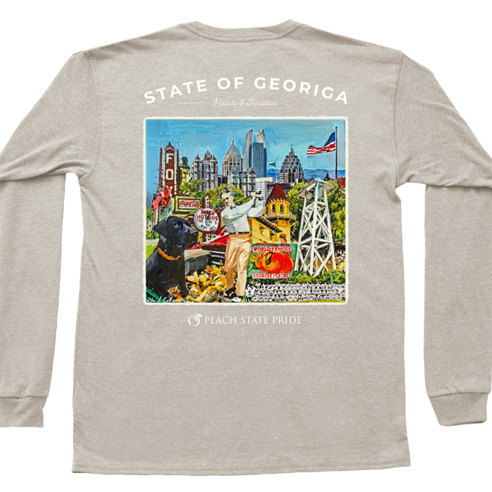 Georgia Montage Long Sleeve Shirt