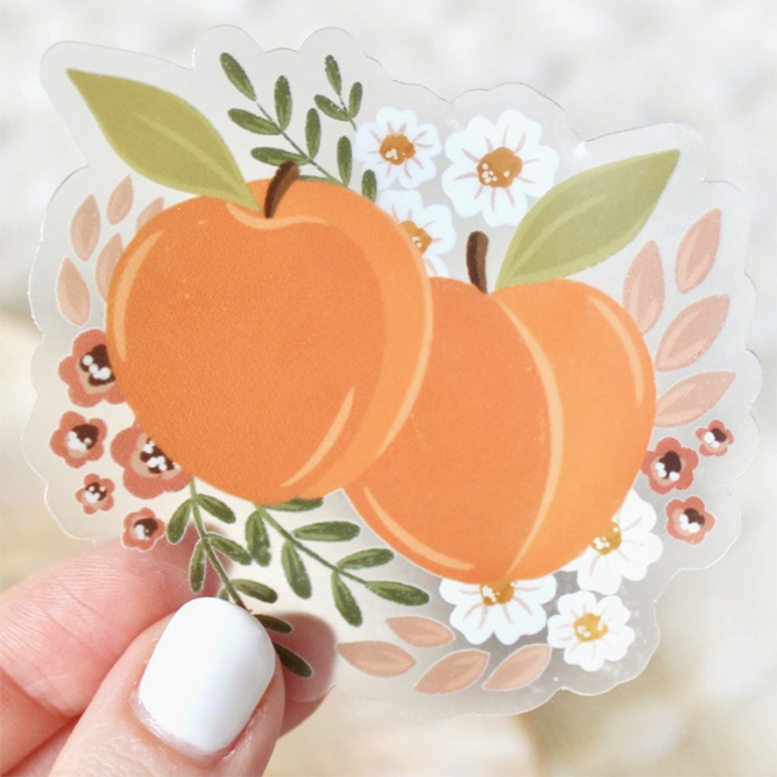Georgia Peaches Sticker