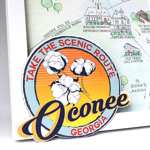 Take the Scenic Route Magnet