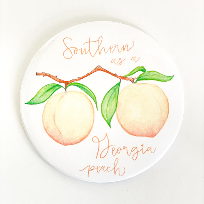 Southern as a Georgia Peach Magnet