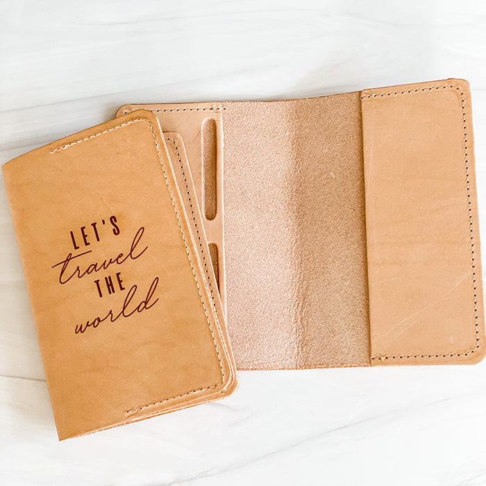Leather Passport Cover