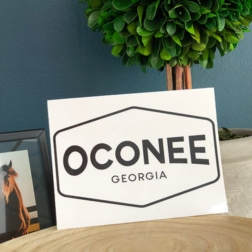 Oconee County Georgia Sticker