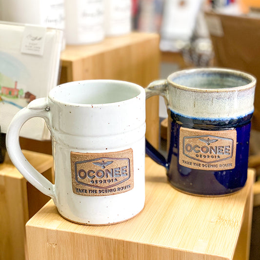 Oconee Scenic Route Straight Pottery Mug