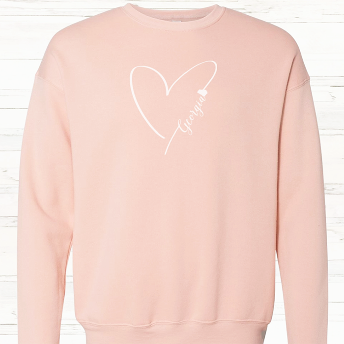 Heart Georgia Sweatshirt