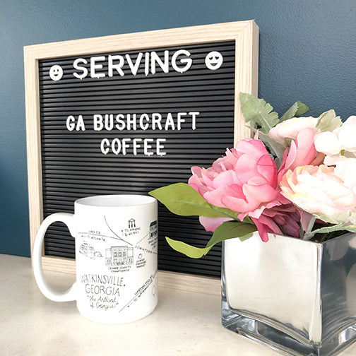 Watkinsville, Georgia Map Mug
